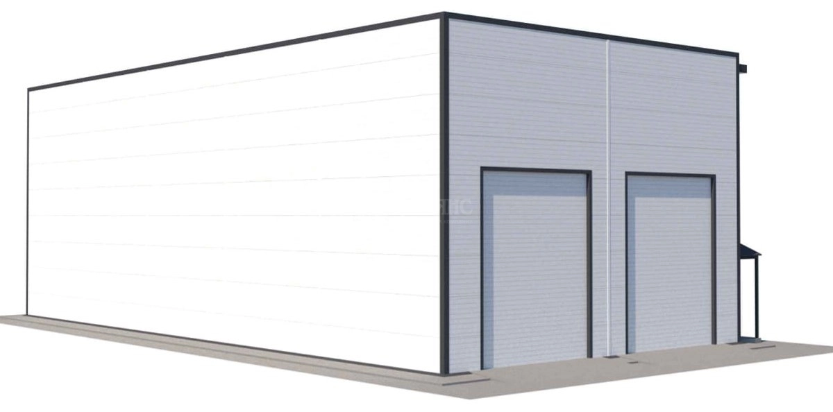 3D визуализация Грузовое СТО из сэндвич-панелей - фото 8